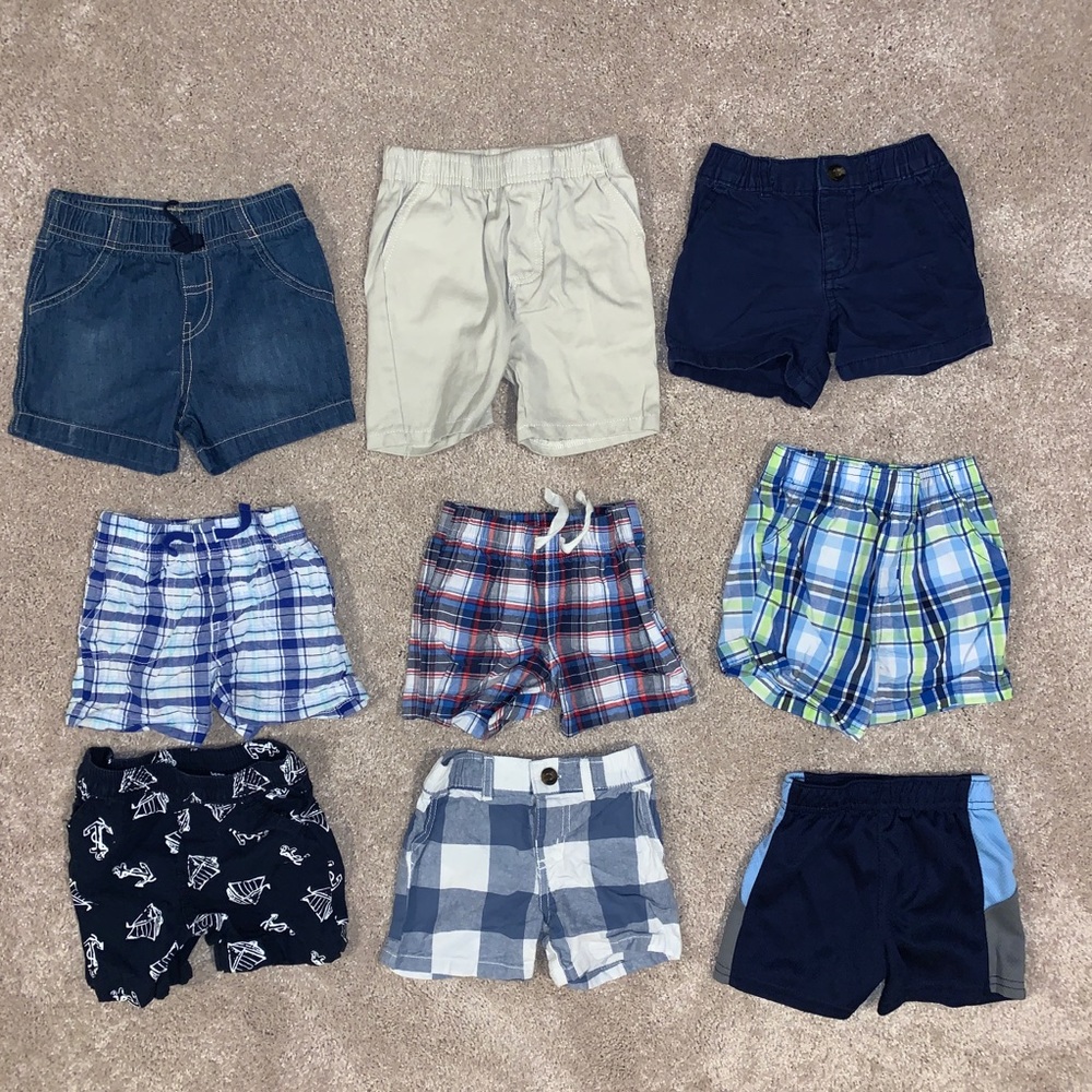 Bundle of Boys 12mo Shorts